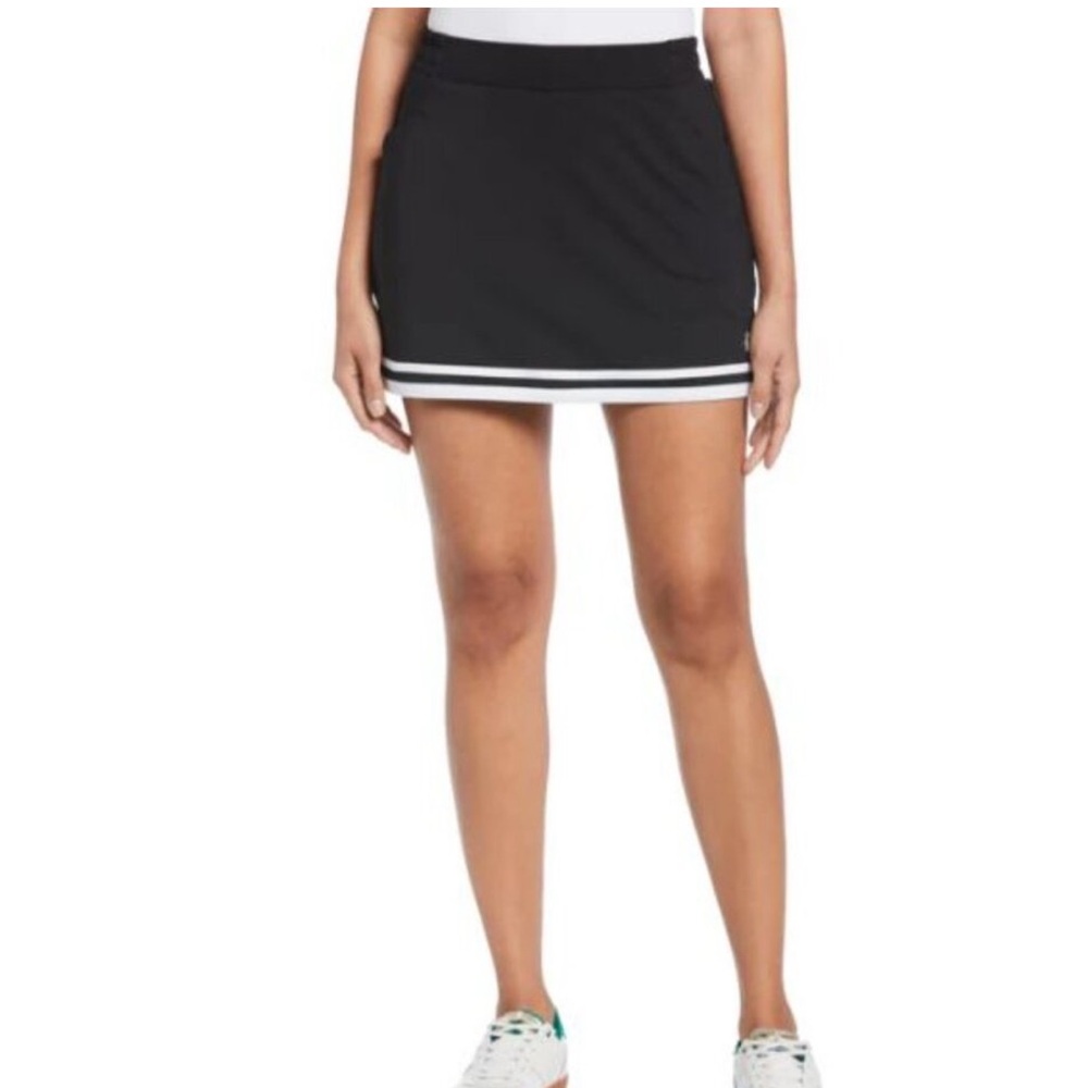 NEW Original Penguin Essential Golf Skort Womens XS Black Skirt Athletic